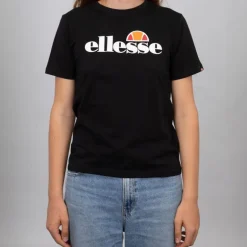 Tee shirt basique logo poitrine couleur unie Femme ELLESSE