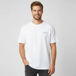 Tee shirt blanc Aloha coton Homme JACK & JONES