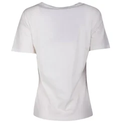 Tee shirt blanc inscription amour jaune dora Femme CORLEONE