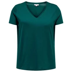 Tee shirt Bonnie col V regular fit Femme ONLY CARMAKOMA