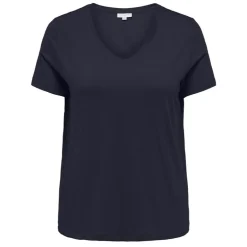 Tee shirt Bonnie col V regular fit Femme ONLY CARMAKOMA