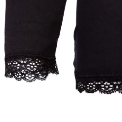 Tee shirt chaud à dentelle col V ysia Femme BURTON OF LONDON