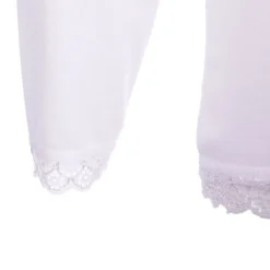 Tee shirt chaud à dentelle col V ysia Femme BURTON OF LONDON