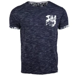 Tee shirt chiné monzac avec poche Homme BLAGGIO