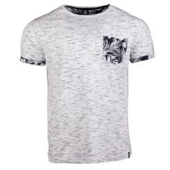 Tee shirt chiné monzac avec poche Homme BLAGGIO