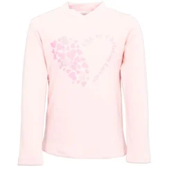 Tee shirt col montant imprimé coeur et paillettes Enfant CXL BY CHRISTIAN LACROIX