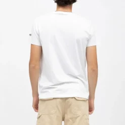 Tee shirt col rond coton manches courtes Homme SCHOTT