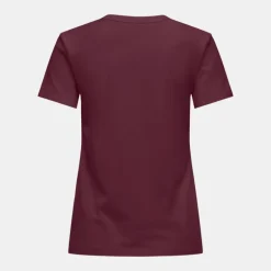 Tee shirt col rond michigan coton Amour Femme JDY