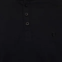 Tee shirt col tunisien avec boutons Homme PIERRE CARDIN