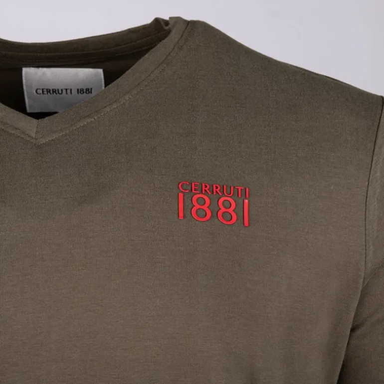 Tee shirt col v biasca Homme CERRUTI