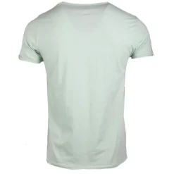 Tee shirt col v en coton uni myke-b Homme BLAGGIO