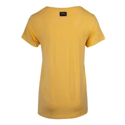 Tee shirt col V fluide strass logo Femme VON DUTCH