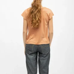 Tee shirt col v noir jossy butternut Femme DEELUXE 74