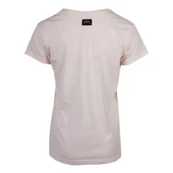 Tee shirt col v strass logo chiné Femme VON DUTCH