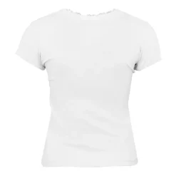 Tee shirt col v venezia avec dentelle Femme CHANTAL THOMASS