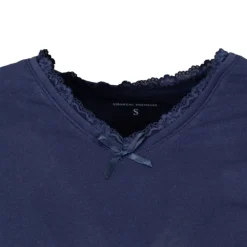 Tee shirt col v venezia avec dentelle Femme CHANTAL THOMASS