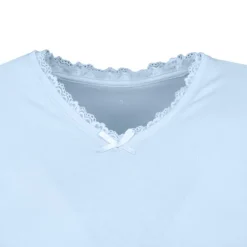 Tee shirt col v venezia avec dentelle Femme CHANTAL THOMASS