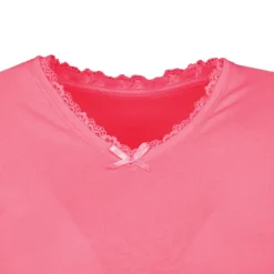 Tee shirt col v venezia avec dentelle Femme CHANTAL THOMASS