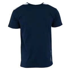 Tee shirt coton bandes épaules texte Sport brodé Homme GEORGES RECH