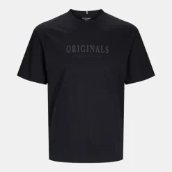 Tee shirt coton frederiksberg col ras de cou manches courtes Homme JACK & JONES