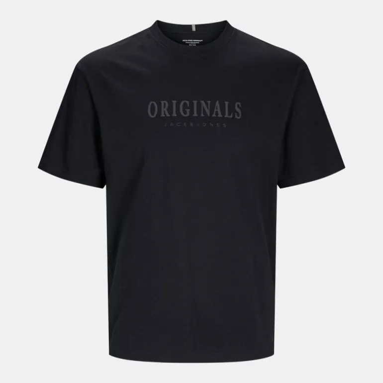 Tee shirt coton frederiksberg col ras de cou manches courtes Homme JACK & JONES