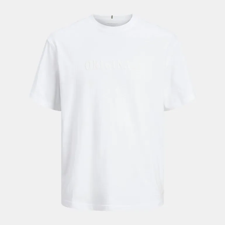 Tee shirt coton frederiksberg col ras de cou manches courtes Homme JACK & JONES