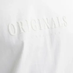 Tee shirt coton frederiksberg col ras de cou manches courtes Homme JACK & JONES