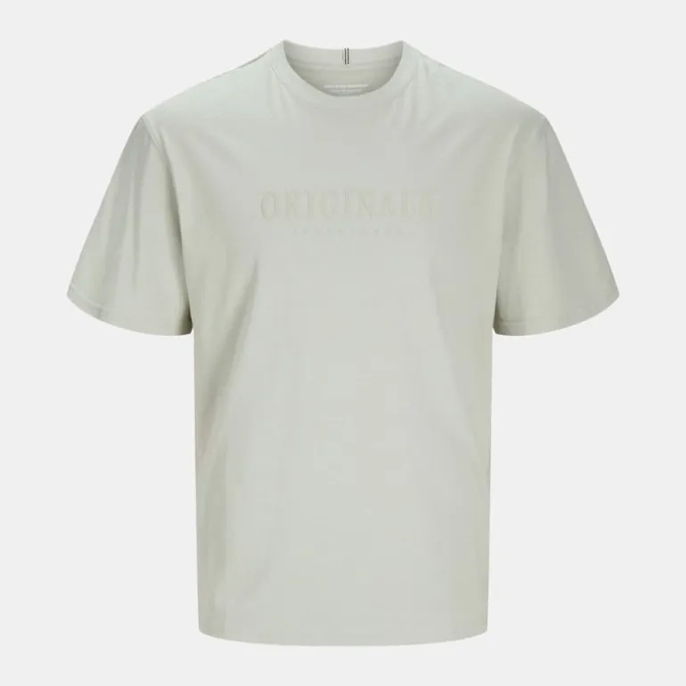 Tee shirt coton frederiksberg col ras de cou manches courtes Homme JACK & JONES