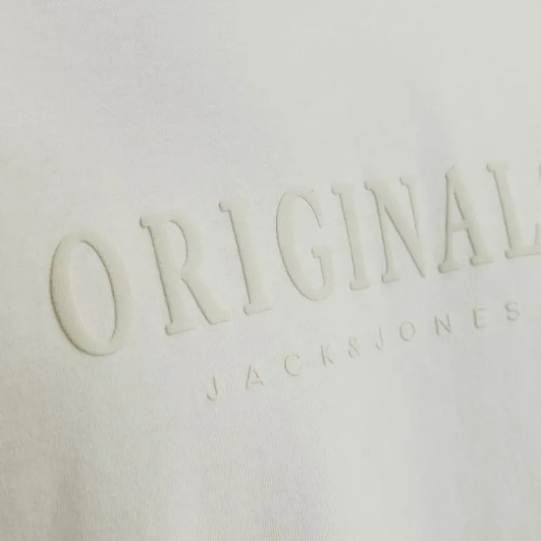 Tee shirt coton frederiksberg col ras de cou manches courtes Homme JACK & JONES