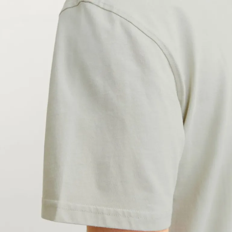 Tee shirt coton frederiksberg col ras de cou manches courtes Homme JACK & JONES