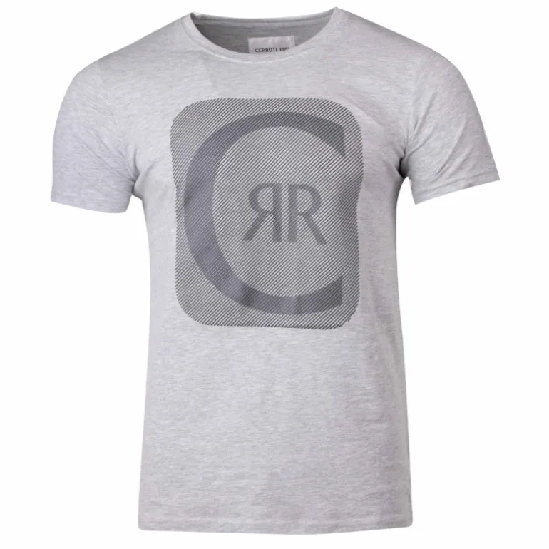 Tee shirt court col rond de niro Homme CERRUTI