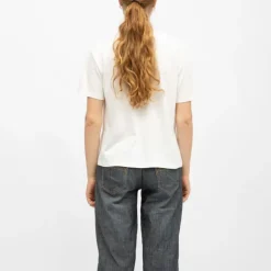 Tee shirt crème imprimé tigre Femme DEELUXE 74