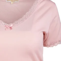 Tee shirt dentelle coton moyra Femme JEAN-LOUIS SCHERRER
