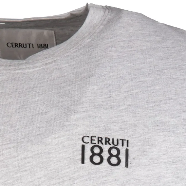 Tee shirt en coton manches courtes 18314 Homme CERRUTI
