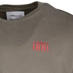 Tee shirt en coton manches courtes 18314 Homme CERRUTI