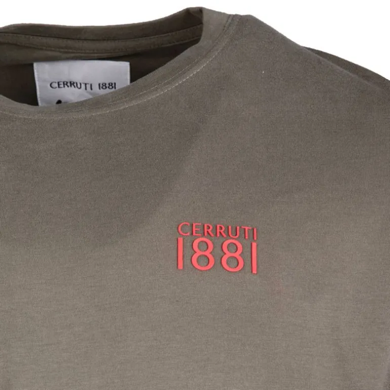 Tee shirt en coton manches courtes 18314 Homme CERRUTI