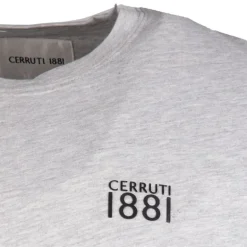 Tee shirt en coton manches courtes 18314 Homme CERRUTI