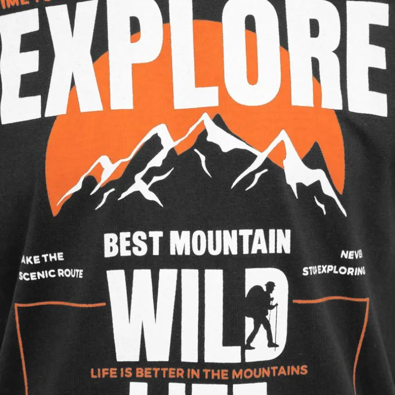Tee shirt "Explore Wild Life" coton Homme BEST MOUNTAIN