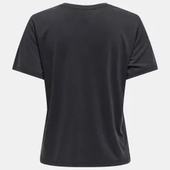 Tee shirt hannah regular fit décolleté V humus Femme ONLY