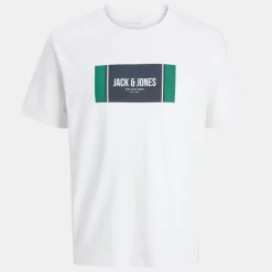 Tee shirt hayato coton manches courtes regular fit Homme JACK & JONES