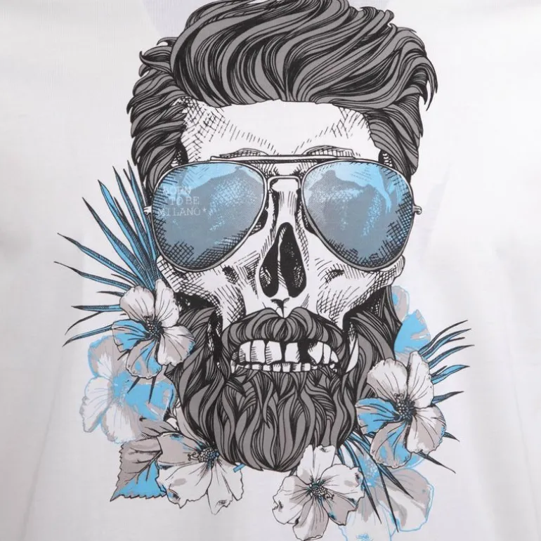 Tee shirt imprimé 100% coton milan Homme BLAGGIO