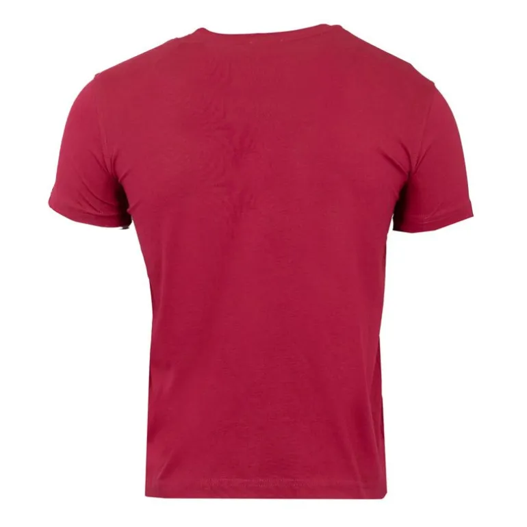 Tee shirt imprimé coeur coton rouge Homme DIESEL
