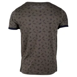 Tee shirt imprimé feuilles avec poche mably Homme BLAGGIO