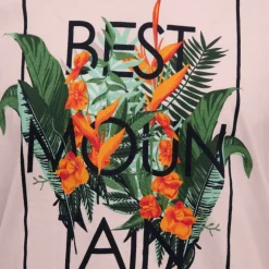 Tee shirt imprimé plantes tropicales Homme BEST MOUNTAIN