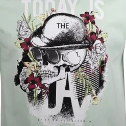 Tee shirt imprimé today is the day mega Homme BLAGGIO