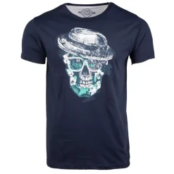 Tee shirt imprimé tête de mort modovi Homme BLAGGIO