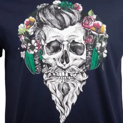 Tee shirt imprimé tête de mort messina Homme BLAGGIO