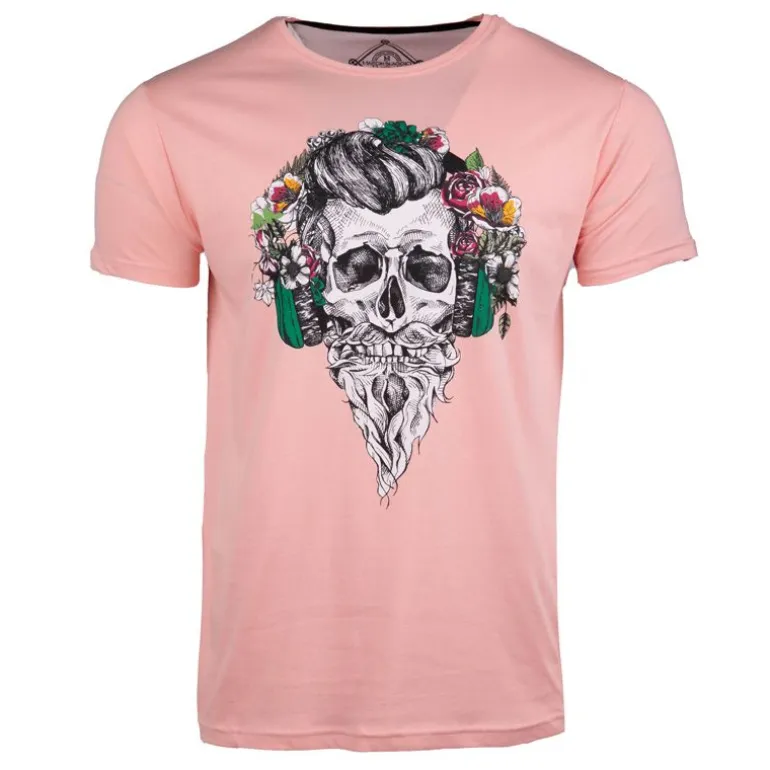 Tee shirt imprimé tête de mort messina Homme BLAGGIO