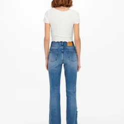 Tee shirt kika crop top col v Femme ONLY