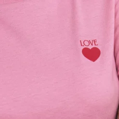 Tee shirt Kitty coeur coton Femme JDY